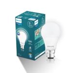 Philips Motion Sensor B22 Led Bulb | Motion Sensor Light For Home | Motion Sensor Led Bulb | Crystal White, Pack Of 1