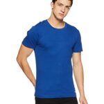 Macroman M-Series Men’S Solid Regular Fit Undershirt (Ms303_Royal Blue L)