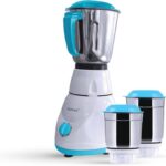 Zunvolt Power Mg5 500 Mixer Grinder (3 Jars, White)