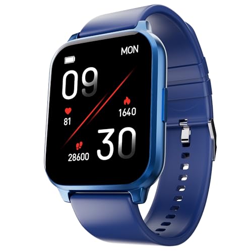 Fire-Boltt Ninja 3 Plus 1.83″ Display Smartwatch Full Touch With 100+ Sports Modes With Ip68, Sp02 Tracking, Over 100 Cloud Based Watch Faces (Blue)