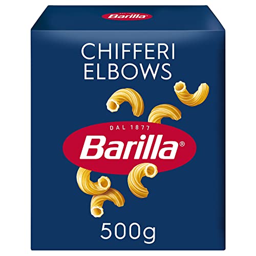 Barilla Pasta Chifferi Elbows Durum Wheat, 500G, Italy