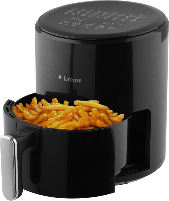 Kreme Kr-Air-Fryer-Blk-Dgt Air Fryer(4.5 L)