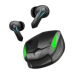 Ptron Basspods Flare Tws Earbuds With 40Ms Low Latency Gaming, Trutalk Ai-Enc Stereo Calls, 35H Playtime, Hd Mics, In-Ear Bluetooth 5.3 Headphones, Type-C Fast Charging & Ipx4 Water Resistant (Black)