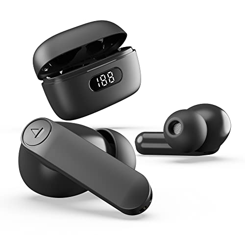 Boat Airdopes 121 Pro In Ear Tws Earbuds Signature Sound, Quad Mic Enx, Low Latency Mode For Gaming, 50H Playtime, Iwp, Ipx4, Battery Indicator Screen(Active Black)