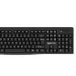 Amazon Basics Wireless Keyboard And Mouse Set | 1000 Dpi Mouse | 12 Function Keys | Compatible With Mac And Windows | Silent Keys | Auto Stand-By | Spill-Resistant (Black)