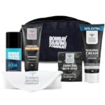 Bombay Shaving Company 6-In-1 Grooming Kit For Men | Valentine Day Gift For Men | Shaving Kit For Men | Charcoal Scrub, Shaving Cream, Post Shave Balm, Charcoal Soap, Towel, Shaving Kit Bag | Gift Hamper For Men, Husband, Boyfriend