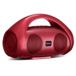 Ptron Newly Launched Fusion Go 10W Portable Bluetooth Speaker With 6Hrs Playtime, Immersive Sound, Auto-Tws Function, Supports Bt/Usb/Sd Card/Aux Playback & Lightweight (Red)