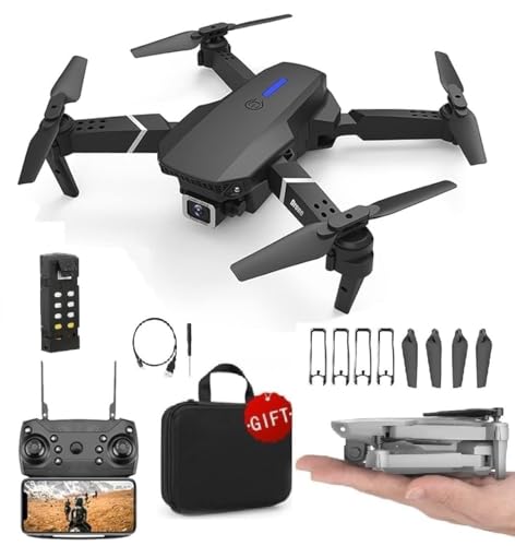 Smirly-Drone-With-4K-Camera-Wifi-Fpv-1080P-Hd-Dual-Foldable-Rc-Quadcopter-Altitude-Hold-Headless-Mode-Hight-Hold-Color-Quadcopter-Drone-Utensils-Tools-40 (Multi)