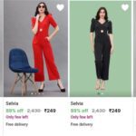 🔥Women Jumpsuit Starts at ₹249 👉