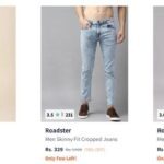 Myntra Loot : Men Jeans Starts @299