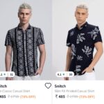 Snitch Men’s Classic Casual Shirts Min 50 % off