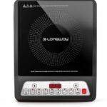 Longway Elite Plus Ic 2000 W Induction Cooktop(Black, Push Button)