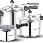 Bajaj 2 L, 3 L, 5 L Pressure Cooker(Aluminium)