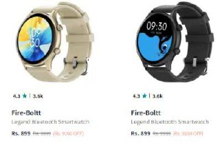 Fire Boltt Smart Watches Starts at 899