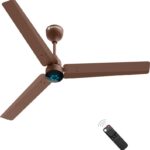 Atomberg Renesa Ceiling Fan 5 Star 1200 Mm Bldc Motor With Remote 3 Blade Ceiling Fan(Matt Brown, Pack Of 1)