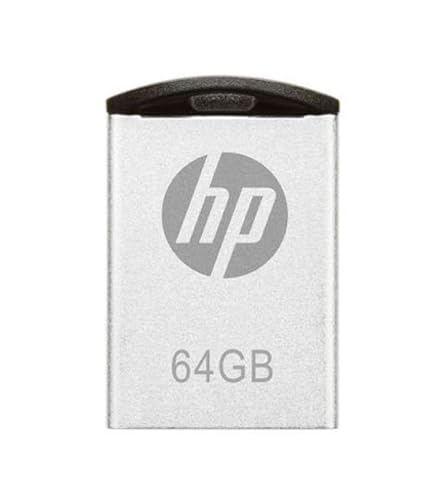 Hp V222W 64Gb Usb 2.0 Pen Drive (Silver)