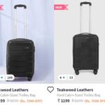 Myntra : Trolley Bag Starts @1099.