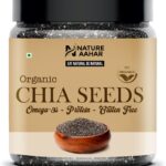 Nature Aahar Premium Natural Chia Seeds | High In Protein & Fiber Chia Seeds(1 Kg)