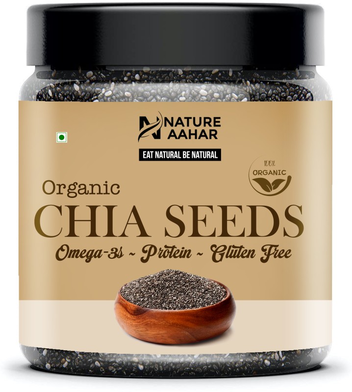 Nature Aahar Premium Natural Chia Seeds | High In Protein & Fiber Chia Seeds(1 Kg)