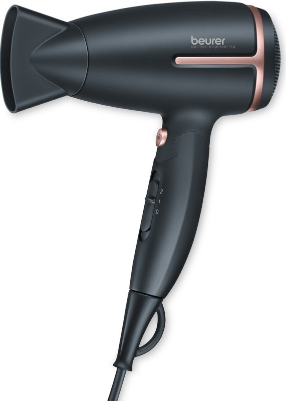 Beurer Foldable Travel With 3 Years Warranty Hair Dryer(1600 W, Black)