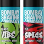 Bombay Shaving Company Red Spice & Black Vibe 150Ml X 2 Combo Deodorant Spray  –  For Men(300 Ml, Pack Of 2)