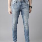 Roadster Skinny Men Dark Blue Jeans