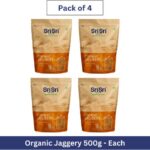 Sri Sri Tattva Food Essentials Combo Organic Jaggery Combo(Organic Jaggery, 500G – 4 Qty)