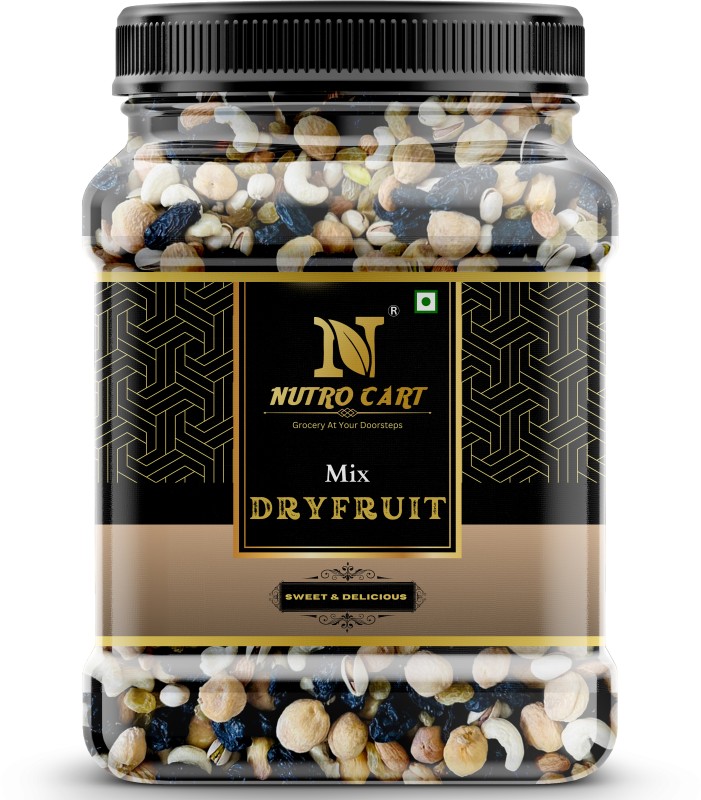 Nutro Cart Mix Dry Fruits [Almonds, Cashews, Raisins, Pistachios,Apricot, (1 Kg)(1 Kg)