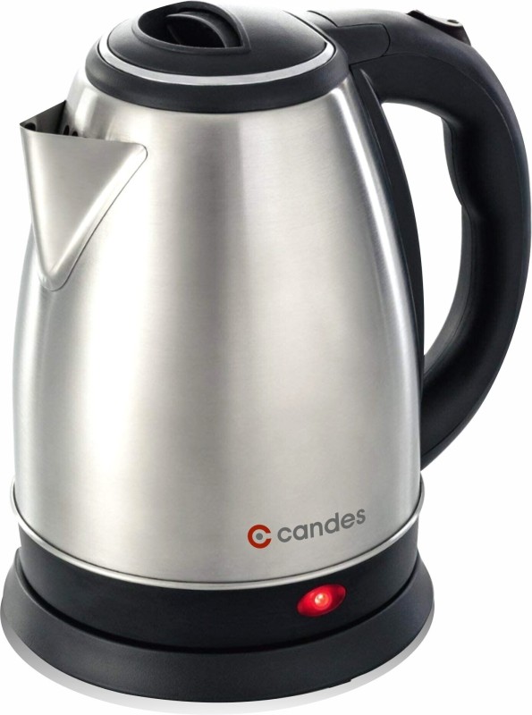 Candes Boiler Electric Kettle(2 L, Silver Black)