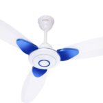 Candes Florence 3 Star 1200 Mm Anti Dust 3 Blade Ceiling Fan(White Blue, Pack Of 1)