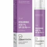 Dermatouch Sunscreen – Spf 50 Pa++++ Hyaluronic Acid 1% Hydrating Ultra Light Gel | Uva & Uvb(50 G)