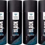 Bombay Shaving Company Black Vibe 150Ml X 4 Combo Deodorant Spray  –  For Men(600 Ml, Pack Of 4)