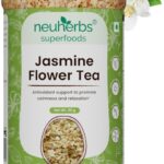 Neuherbs Jasmine Flower Tea 30G | Support To Promote Calmness And Relaxation | Jasmine Jasmine Tea Plastic Bottle(30 G)