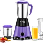 Moonstruck By Suprimo Powerful 750 Watt Star Purple 4 Jar Mixer Grinder 750 Mixer Grinder (4 Jars, Purple)