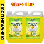 Reglet Dishwash Liquid, Cleansing Action With Long-Lasting Hygienic Effect Dish Cleaning Gel(Lemon, 2 L)