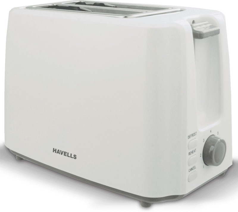 Havells Crisp Plus 2 Slice White_ 750 W Pop Up Toaster(White)