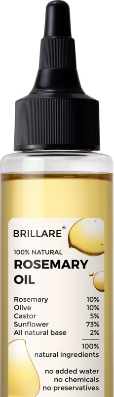 Brillare Rosemary Hair Oil For Hair Growth Hair Oil(100 Ml)