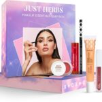 Just Herbs Make Up Kit Included Lip Balm, Foundation, Liquid Lipstick , Cheek Tint & Kajal