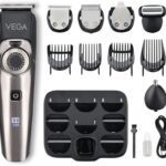 Vega 9 In 1 Pro Multi Grooming Trimmer For Men, (Vhth-32) Trimmer 150 Min  Runtime 40 Length Settings(Black)