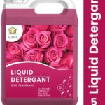 Rexair High-Quality Laundry Liquid, Suitable For Top-Load – Front-Load Washing Machine Rose Liquid Detergent(5 L)