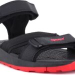 Sparx Ss 539 Men Sports Sandals(Black, Red , 6)