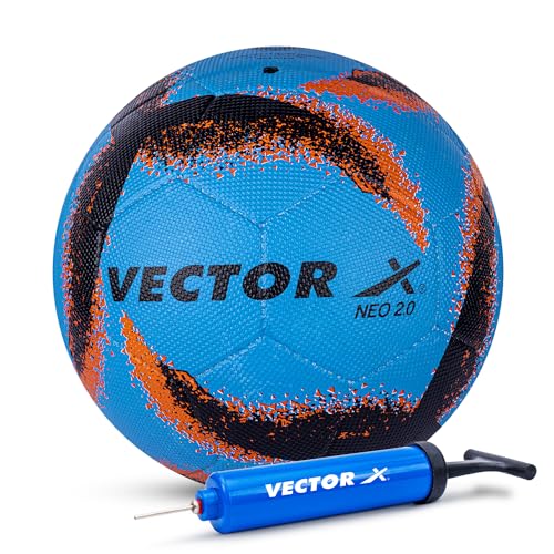 Vector X Neo Rubber Moulded Football With Pump