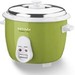 Kutchina Tiara Rice Cooker 1.8 L, Rice Maker Electric Electric Rice Cooker With Steaming Feature(1.8 L, Green)