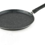 Kreme Cookwell Series Nonstick Granite Non-Induction Flat Dosa Tawa 28 Cm Diameter(Aluminium, Non-Stick)