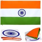 Ishwarkart Indian Flag 40*60 Inch Rectangle Hand Flag A-Foldable Outdoor Flag Flag(Polyester)