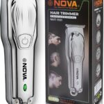 Nova Nht 1101 Trimmer 120 Min  Runtime 4 Length Settings(Silver)