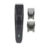 Vega Trimmer For Men With 90 Mins Runtime, Stainless Steel Blades & 40 Length Settings, Black, (Power Lite, Vhth-38)