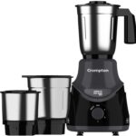 Crompton Acgm-Ds500W3J Blk 500 W Mixer Grinder (3 Jars, Black & Grey)