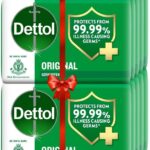 Dettol Original Germ Protection Bathing Soap,(125Gm-Packof 10)(10 X 125 G)